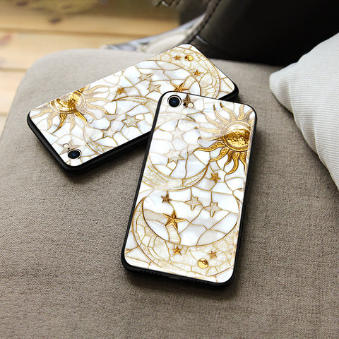 Xiaomi Mi 10 Cover - Celestial Starry Universe Series - HQ Ultra Shine Premium Infinity Glass Soft Silicon Borders Case