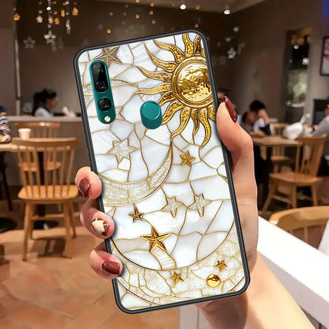 Huawei Y9 Prime 2019 Cover - Celestial Starry Universe Series - HQ Ultra Shine Premium Infinity Glass Soft Silicon Borders Case