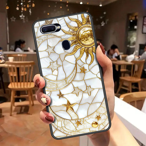 Oppo F9 / F9 Pro Cover - Celestial Starry Universe Series - HQ Ultra Shine Premium Infinity Glass Soft Silicon Borders Case