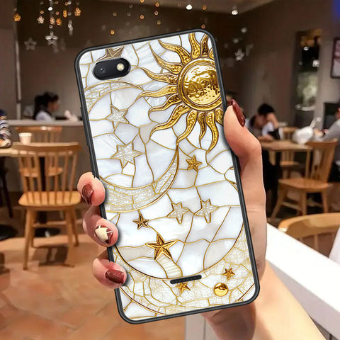Xiaomi Redmi 6A Cover - Celestial Starry Universe Series - HQ Ultra Shine Premium Infinity Glass Soft Silicon Borders Case
