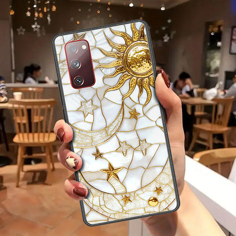 Samsung Galaxy S20 FE Cover - Celestial Starry Universe Series - HQ Ultra Shine Premium Infinity Glass Soft Silicon Borders Case