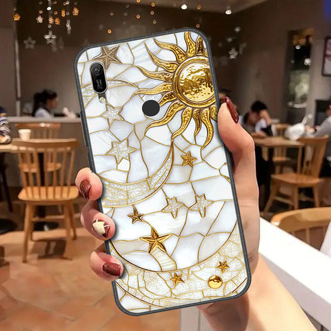 Huawei Y6 2019 / Y6 Prime 2019 Cover - Celestial Starry Universe Series - HQ Ultra Shine Premium Infinity Glass Soft Silicon Borders Case
