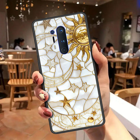 OnePlus 8 Pro Cover - Celestial Starry Universe Series - HQ Ultra Shine Premium Infinity Glass Soft Silicon Borders Case