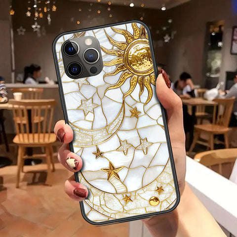 Infinix Hot 10s Cover - Celestial Starry Universe Series - HQ Ultra Shine Premium Infinity Glass Soft Silicon Borders Case