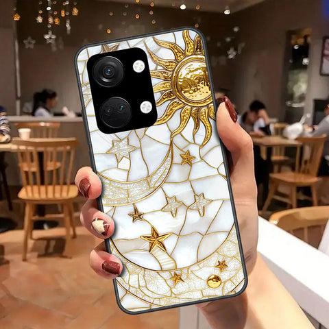 OnePlus Nord 3 Cover - Celestial Starry Universe Series - HQ Ultra Shine Premium Infinity Glass Soft Silicon Borders Case