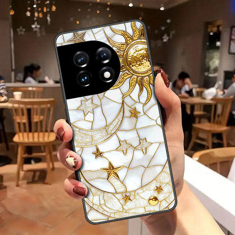 OnePlus Ace Pro Cover - Celestial Starry Universe Series - HQ Ultra Shine Premium Infinity Glass Soft Silicon Borders Case