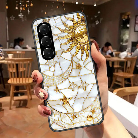 Infinix Hot 60 Cover - Celestial Starry Universe Series - HQ Ultra Shine Premium Infinity Glass Soft Silicon Borders Case
