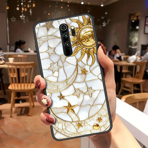 Xiaomi Redmi Note 8 Pro Cover - Celestial Starry Universe Series - HQ Ultra Shine Premium Infinity Glass Soft Silicon Borders Case