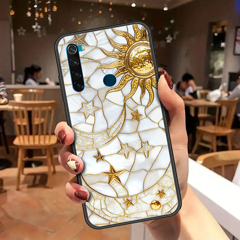 Xiaomi Redmi Note 8 Cover - Celestial Starry Universe Series - HQ Ultra Shine Premium Infinity Glass Soft Silicon Borders Case