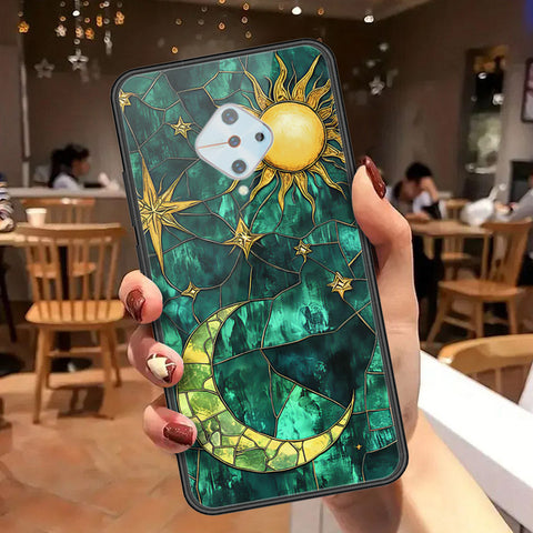 Vivo S1 Pro Cover - Celestial Starry Universe Series  - HQ Ultra Shine Premium Infinity Glass Soft Silicon Borders Case