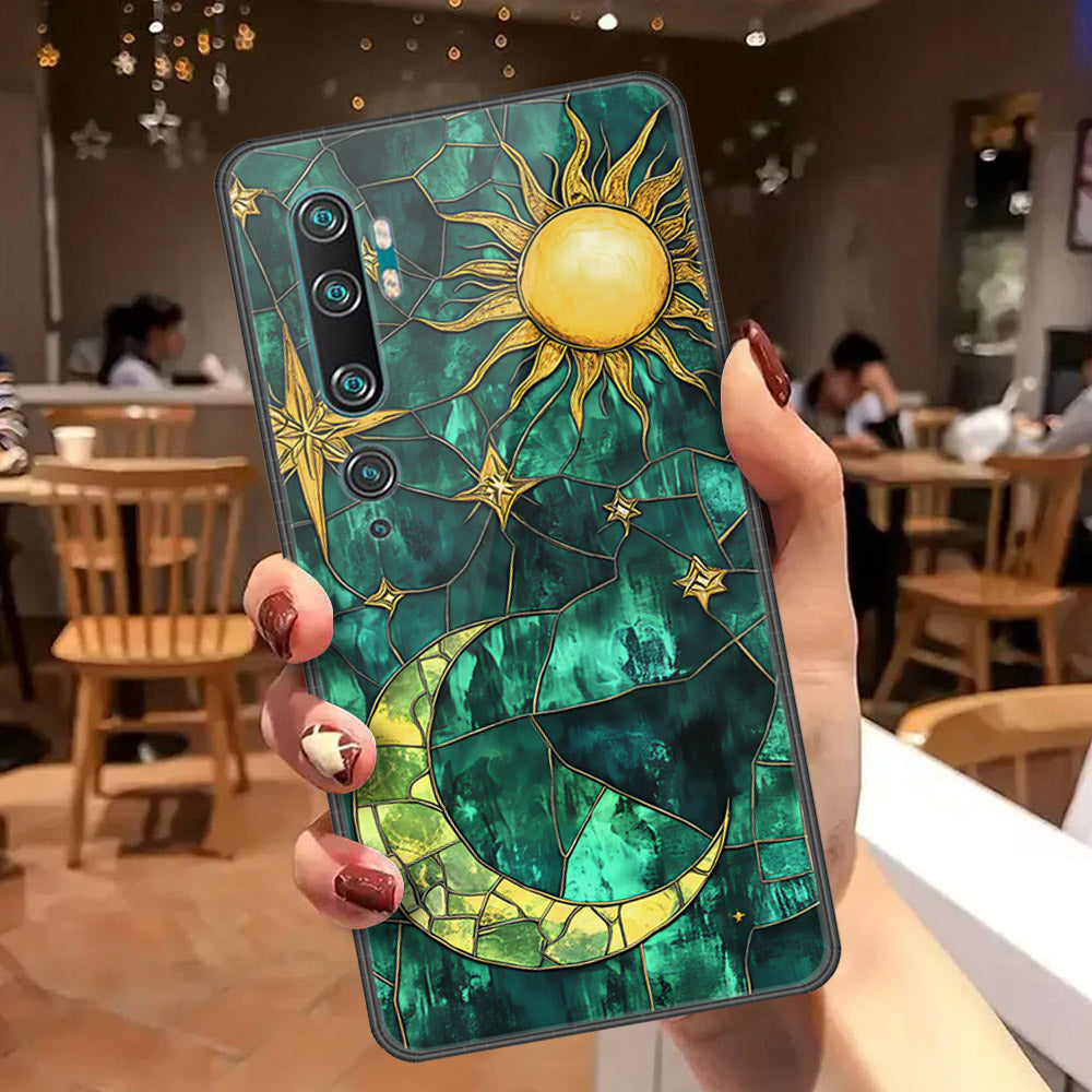 Xiaomi Mi CC9 Pro Cover - Celestial Starry Universe Series  - HQ Ultra Shine Premium Infinity Glass Soft Silicon Borders Case
