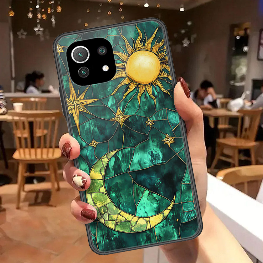 Xiaomi Mi 11 Lite Cover - Celestial Starry Universe Series  - HQ Ultra Shine Premium Infinity Glass Soft Silicon Borders Case