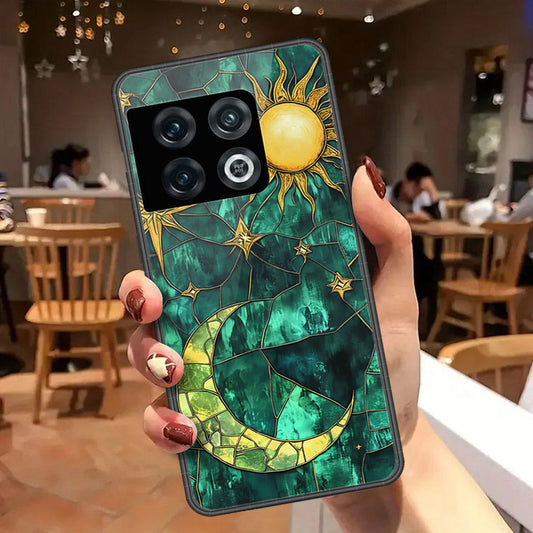 OnePlus 10 Pro Cover - Celestial Starry Universe Series  - HQ Ultra Shine Premium Infinity Glass Soft Silicon Borders Case
