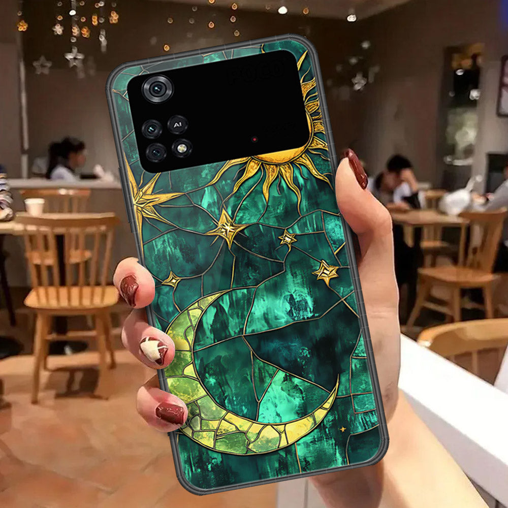 Xiaomi Poco M4 Pro Cover - Celestial Starry Universe Series  - HQ Ultra Shine Premium Infinity Glass Soft Silicon Borders Case