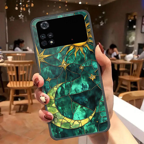 Xiaomi Poco M4 Pro Cover - Celestial Starry Universe Series  - HQ Ultra Shine Premium Infinity Glass Soft Silicon Borders Case
