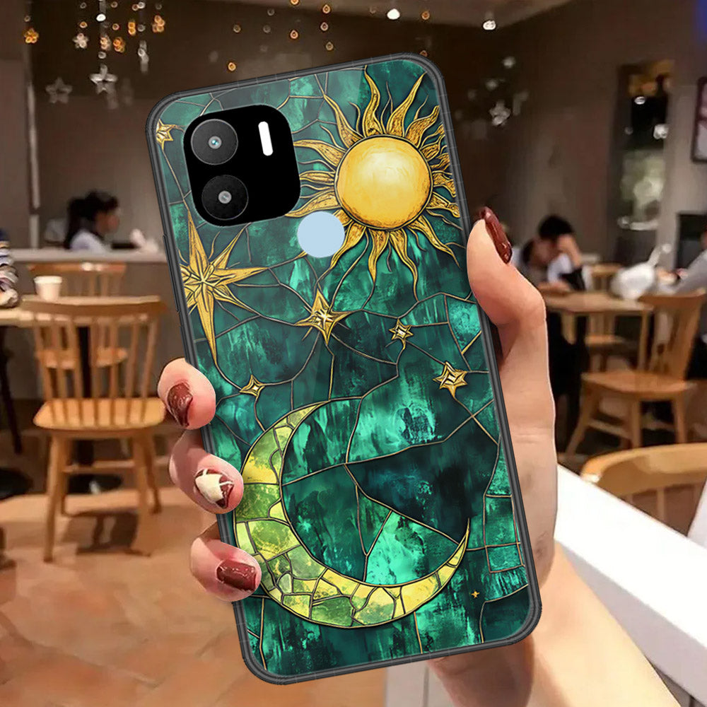 Xiaomi Poco C50 Cover - Celestial Starry Universe Series  - HQ Ultra Shine Premium Infinity Glass Soft Silicon Borders Case
