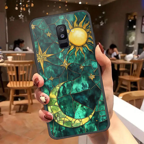 Samsung Galaxy A9 Star Lite Cover - Celestial Starry Universe Series  - HQ Ultra Shine Premium Infinity Glass Soft Silicon Borders Case