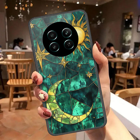 Realme Narzo 70 Cover - Celestial Starry Universe Series - HQ Ultra Shine Premium Infinity Glass Soft Silicon Borders Case
