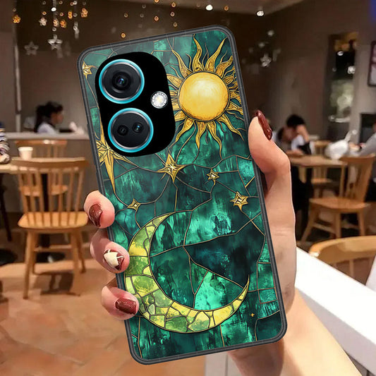 OnePlus Nord N30 Cover - Celestial Starry Universe Series  - HQ Ultra Shine Premium Infinity Glass Soft Silicon Borders Case
