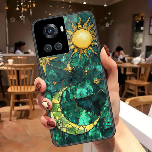 OnePlus 3T Cover - Celestial Starry Universe Series - HQ Ultra Shine Premium Infinity Glass Soft Silicon Borders Case