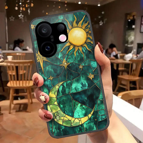 Vivo S30 Pro Mini Cover - Celestial Starry Universe Series - HQ Ultra Shine Premium Infinity Glass Soft Silicon Borders Case
