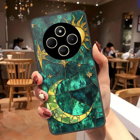 Xiaomi Redmi 14R Cover - Celestial Starry Universe Series - HQ Ultra Shine Premium Infinity Glass Soft Silicon Borders Case