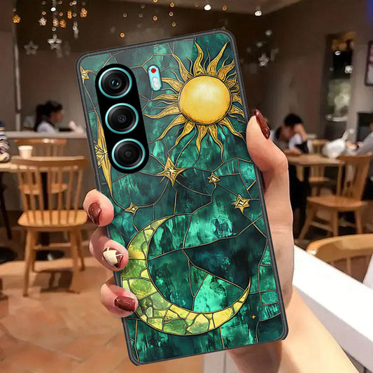 Tecno Camon 40 Pro 5G Cover - Celestial Starry Universe Series - HQ Ultra Shine Premium Infinity Glass Soft Silicon Borders Case