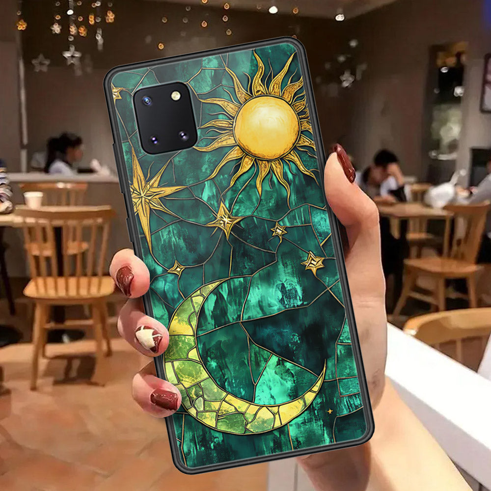 Samsung Galaxy M60S Cover - Celestial Starry Universe Series  - HQ Ultra Shine Premium Infinity Glass Soft Silicon Borders Case