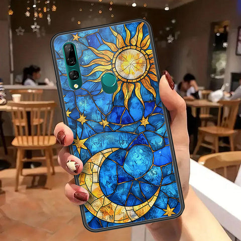 Huawei Y9 Prime 2019 Cover - Celestial Starry Universe Series  - HQ Ultra Shine Premium Infinity Glass Soft Silicon Borders Case