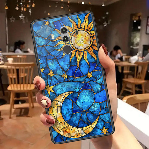 Huawei Mate 10 Pro Cover - Celestial Starry Universe Series  - HQ Ultra Shine Premium Infinity Glass Soft Silicon Borders Case