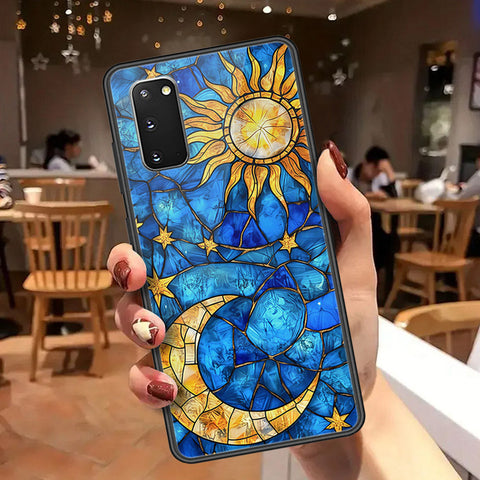 Samsung Galaxy S20 Plus Cover - Celestial Starry Universe Series  - HQ Ultra Shine Premium Infinity Glass Soft Silicon Borders Case