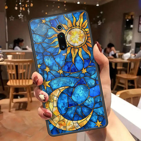 Xiaomi Mi 9T Pro Cover - Celestial Starry Universe Series  - HQ Ultra Shine Premium Infinity Glass Soft Silicon Borders Case