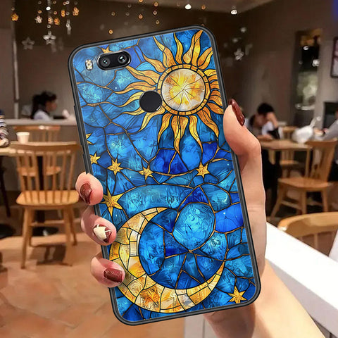 Xiaomi Mi A1 / Mi 5X Cover - Celestial Starry Universe Series  - HQ Ultra Shine Premium Infinity Glass Soft Silicon Borders Case