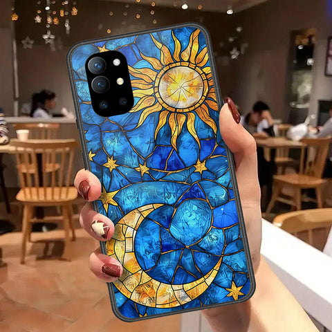 OnePlus 9R Cover - Celestial Starry Universe Series  - HQ Ultra Shine Premium Infinity Glass Soft Silicon Borders Case