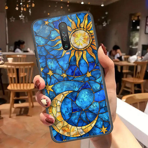 Xiaomi Poco X2 Cover - Celestial Starry Universe Series  - HQ Ultra Shine Premium Infinity Glass Soft Silicon Borders Case