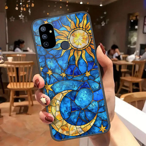 OnePlus Nord N100 Cover - Celestial Starry Universe Series  - HQ Ultra Shine Premium Infinity Glass Soft Silicon Borders Case