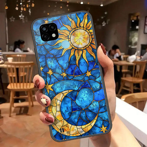 Realme C21 Cover - Celestial Starry Universe Series  - HQ Ultra Shine Premium Infinity Glass Soft Silicon Borders Case