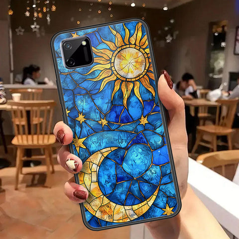 Realme C11 Cover - Celestial Starry Universe Series  - HQ Ultra Shine Premium Infinity Glass Soft Silicon Borders Case