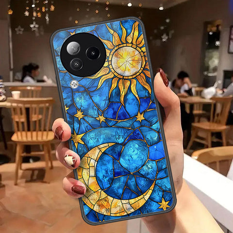 Xiaomi Civi 3 Cover - Celestial Starry Universe Series  - HQ Ultra Shine Premium Infinity Glass Soft Silicon Borders Case