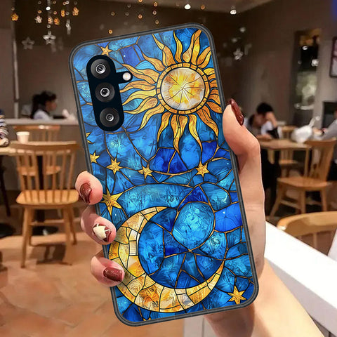 Samsung Galaxy A26 Cover - Celestial Starry Universe Series - HQ Ultra Shine Premium Infinity Glass Soft Silicon Borders Case