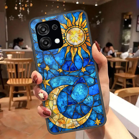 Oppo A6 Pro 5G Cover - Celestial Starry Universe Series - HQ Ultra Shine Premium Infinity Glass Soft Silicon Borders Case