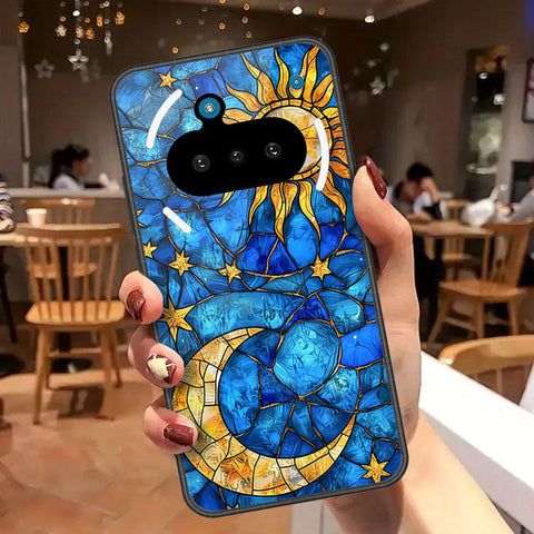 Nothing Phone 3a Cover - Celestial Starry Universe Series - HQ Ultra Shine Premium Infinity Glass Soft Silicon Borders Case
