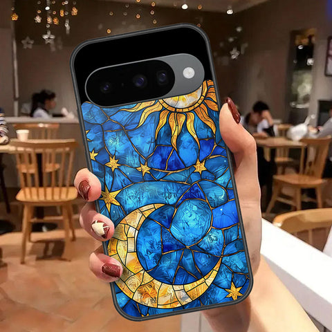 Google Pixel 10 Cover - Celestial Starry Universe Series - HQ Ultra Shine Premium Infinity Glass Soft Silicon Borders Case
