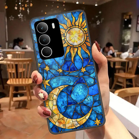 Realme C71 Cover - Celestial Starry Universe Series - HQ Ultra Shine Premium Infinity Glass Soft Silicon Borders Case