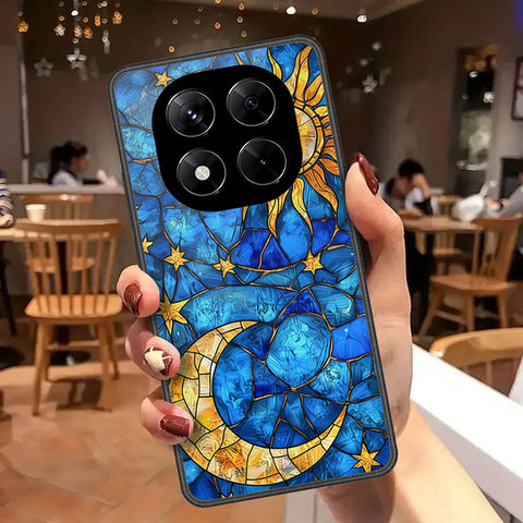Xiaomi Redmi Note 14 Pro 4G Cover - Celestial Starry Universe Series - HQ Ultra Shine Premium Infinity Glass Soft Silicon Borders Case