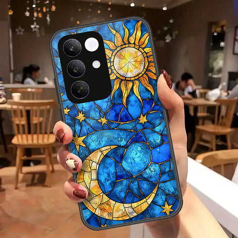 Realme C85 Pro Cover - Celestial Starry Universe Series - HQ Ultra Shine Premium Infinity Glass Soft Silicon Borders Case