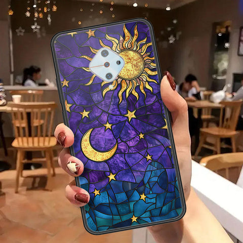Vivo Y51 (2020 September) Cover - Celestial Starry Universe Series  - HQ Ultra Shine Premium Infinity Glass Soft Silicon Borders Case
