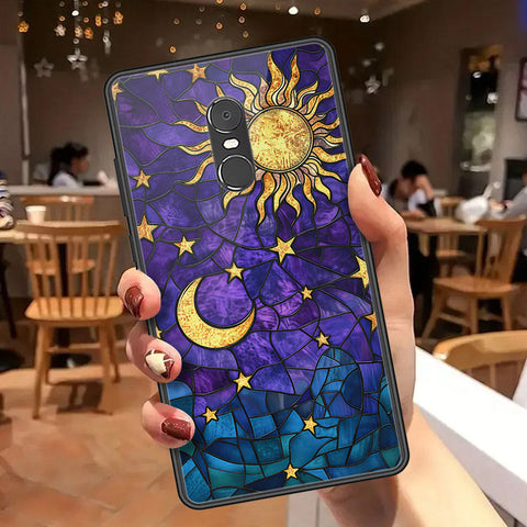 Xiaomi Redmi Note 4 / 4X Cover - Celestial Starry Universe Series  - HQ Ultra Shine Premium Infinity Glass Soft Silicon Borders Case
