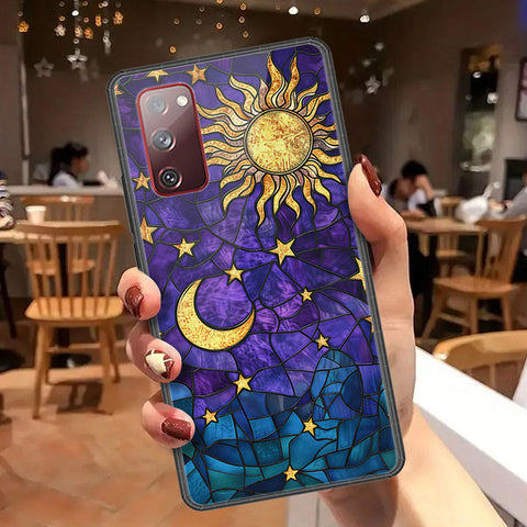 Samsung Galaxy S20 FE Cover - Celestial Starry Universe Series  - HQ Ultra Shine Premium Infinity Glass Soft Silicon Borders Case