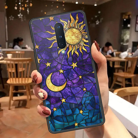 OnePlus 8 Cover - Celestial Starry Universe Series  - HQ Ultra Shine Premium Infinity Glass Soft Silicon Borders Case